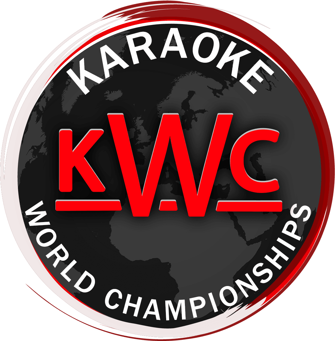 Kwc 2014 Logo Dark Bg - Karaoke World Championships (1314x1315), Png Download