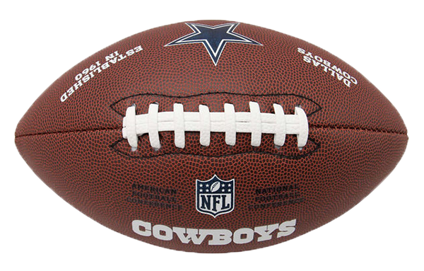 Wilson 12″ Composite Nfl Team Logo Football2017 08 - Wilson Dallas Cowboys New Official Composite Team Logo (600x383), Png Download