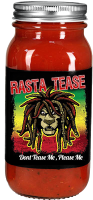 Rasta Tease "general Lee"sold By Rasta Tease Hot And - Strawberry (414x476), Png Download