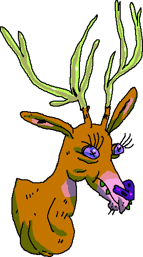 Deer - Portable Network Graphics (288x516), Png Download
