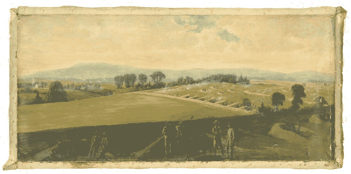 This Contemporary Painting By Edwin Forbes Is Titled - Confederate States Army (1200x597), Png Download