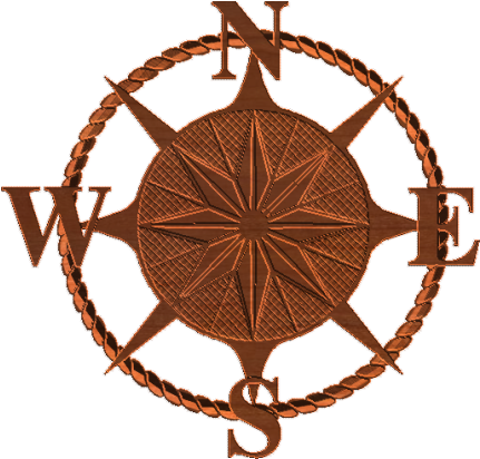Compass Rose - Architecture Of Rtos Kernel (430x430), Png Download