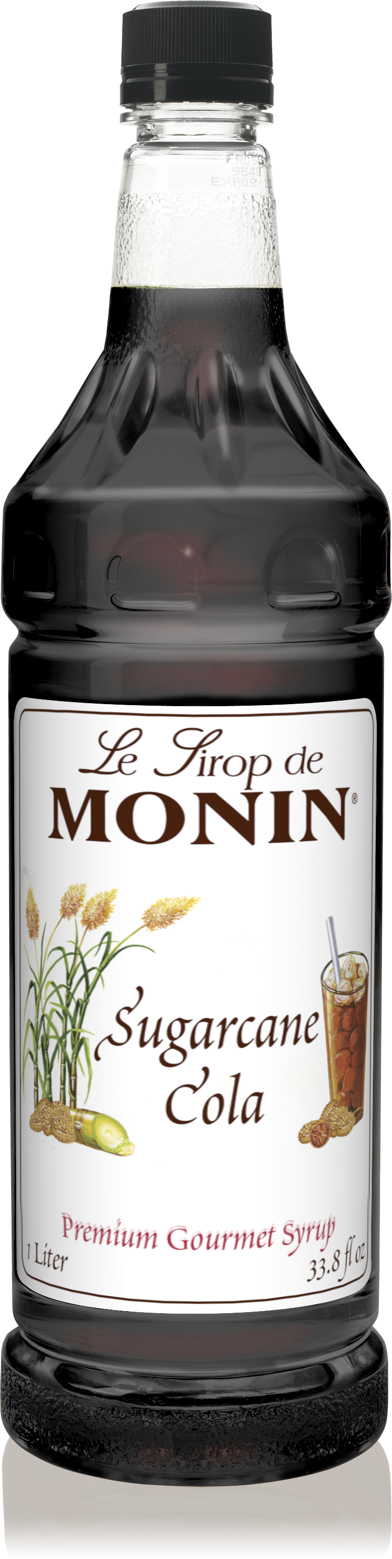 1l Sugarcane Cola Syrup - Monin Berry Sangria Syrup (776x3082), Png Download