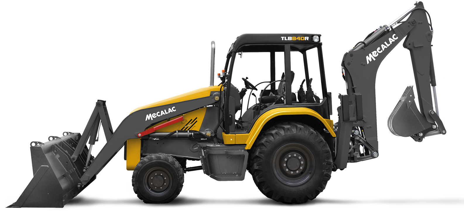 Mecalac Tlb830 (1600x900), Png Download