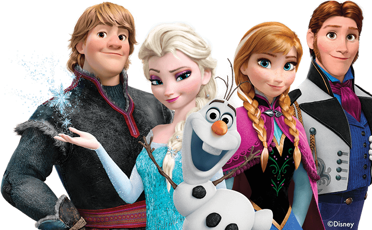 Disney Frozen - Disney Frozen Puzzle Pieces (754x459), Png Download