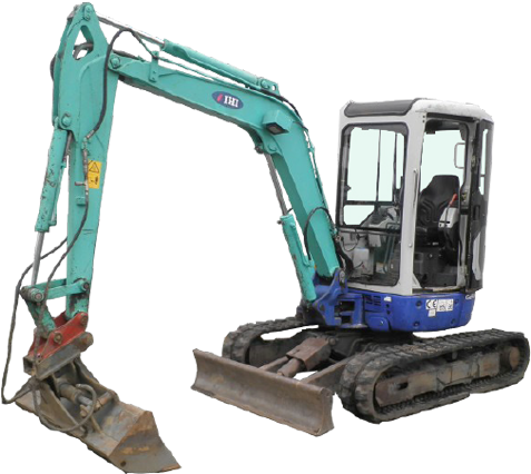 Ihi35nx - Ihi Mini Excavator Png (500x500), Png Download