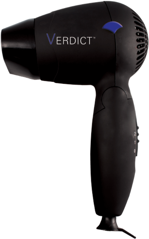 Verdict V-1200 Travel Hairdryer - Hair Dryer (1000x1000), Png Download