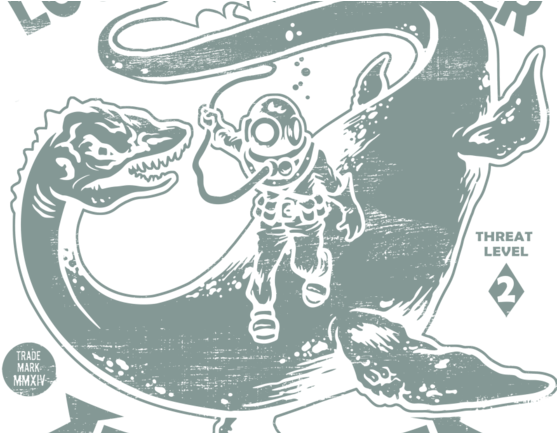 Loch Ness - Illustration (571x432), Png Download