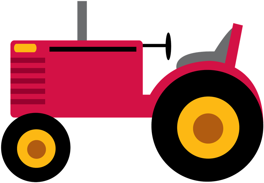 Half Life Clipart Backhoe - Trator Png Fazendinha (900x900), Png Download