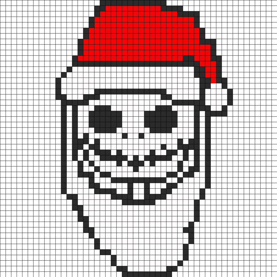 Bead Clipart Cross-stitch Jack Skellington Pattern - Bead (900x900), Png Download