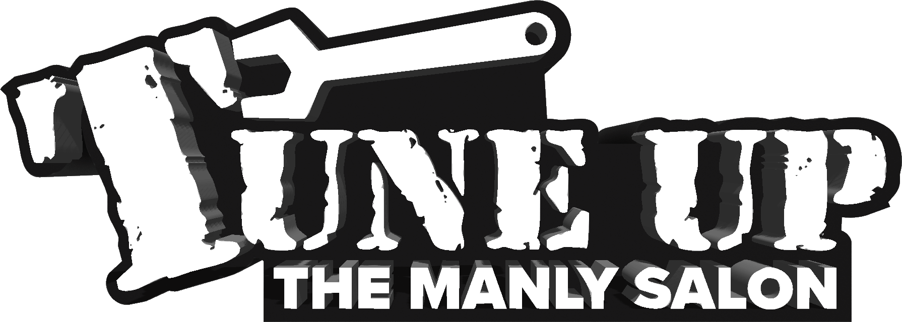 Download Tune Up Merch Tune Up The Manly Salon Logo PNG Image with No