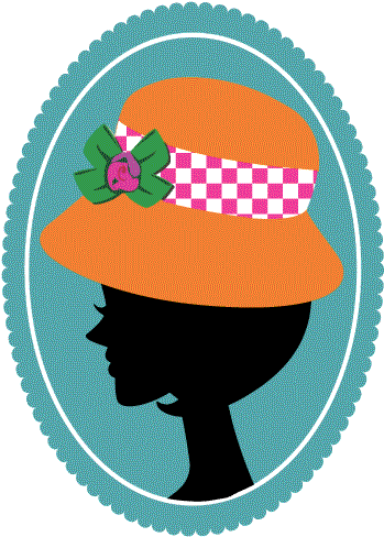 Derby Hat - Tonic Studio Scalloped Circle (360x504), Png Download