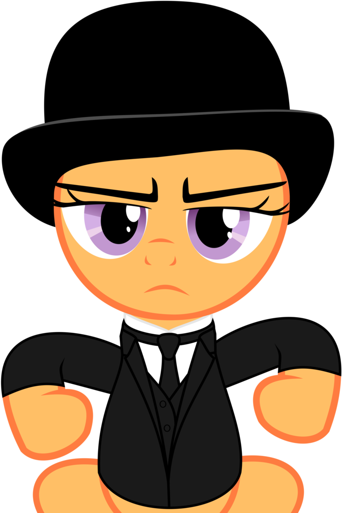 Magister39, Bowler Hat, Clothes, Hat, Safe, Scootaloo, - Cartoon (700x1024), Png Download