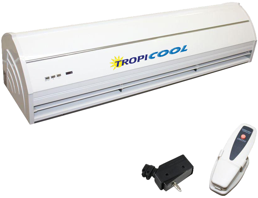 48″ Air Curtain - Car (1000x1000), Png Download