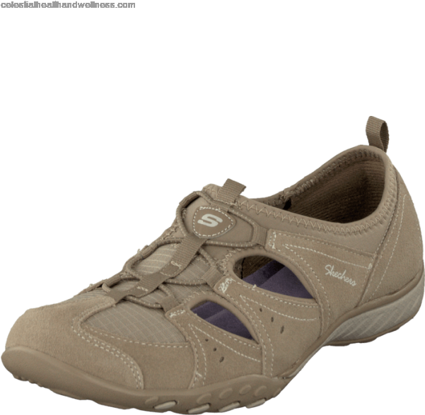 Women's Skechers Carefree Taupe - Hiking Shoe (600x750), Png Download