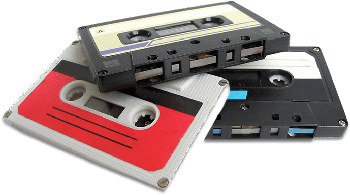 Audio Cassette Transparent Images - Wired For Sound The 80's (729x625), Png Download