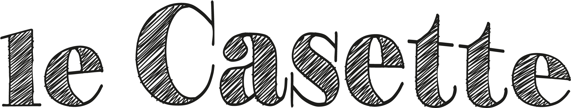 Le Casette Logo - Illustration (3201x834), Png Download