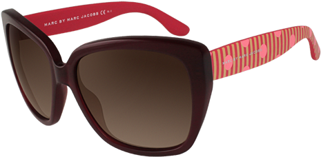 Marc By Marc Jacobs Mmj 358s Red Pink Sunglasses - Marc By Marc Jacobs Mmj 358/s Red Pink Sunglasses (500x500), Png Download