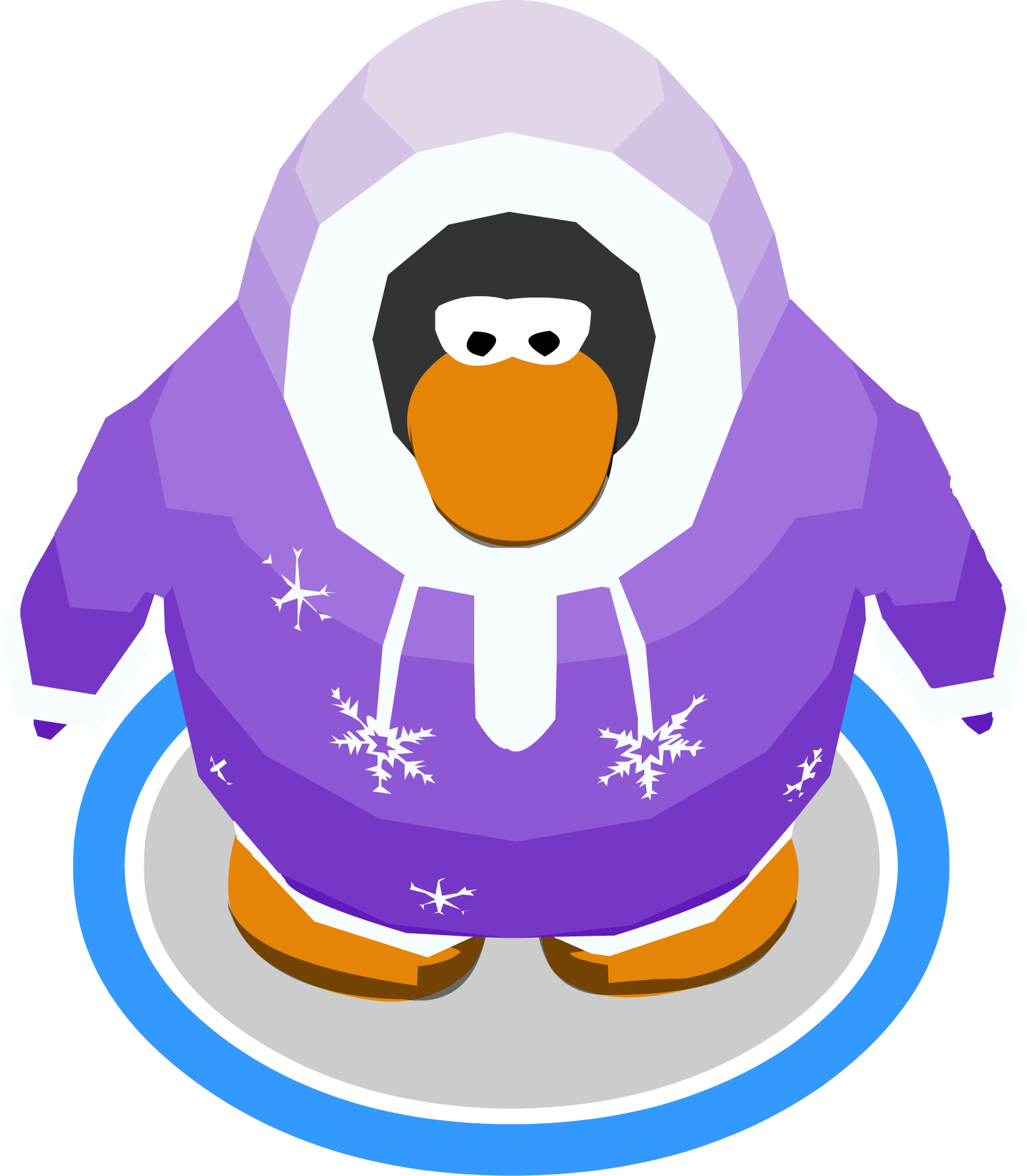 Snow Day Parka In-game - Coat (1594x1826), Png Download