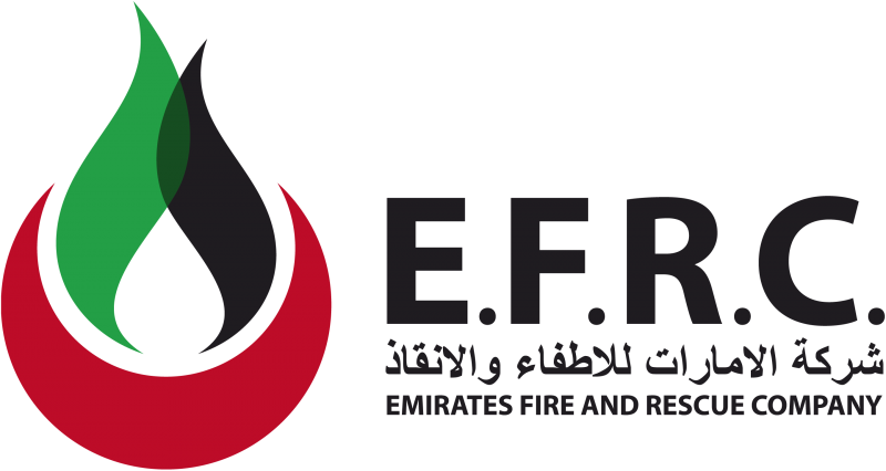 Emirates Fire And Rescue Company - Emirates Fire And Rescue Company Logo (800x426), Png Download