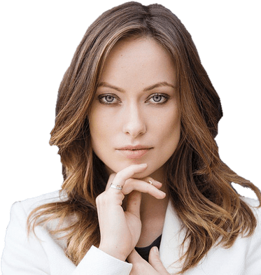 Olivia Wilde Serious - Olivia Wilde Png (400x400), Png Download