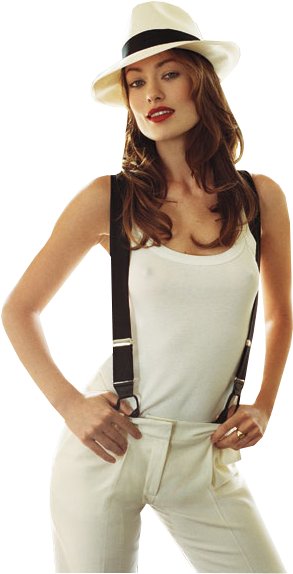 Render Fake,olivia Wilde - Girl (485x621), Png Download