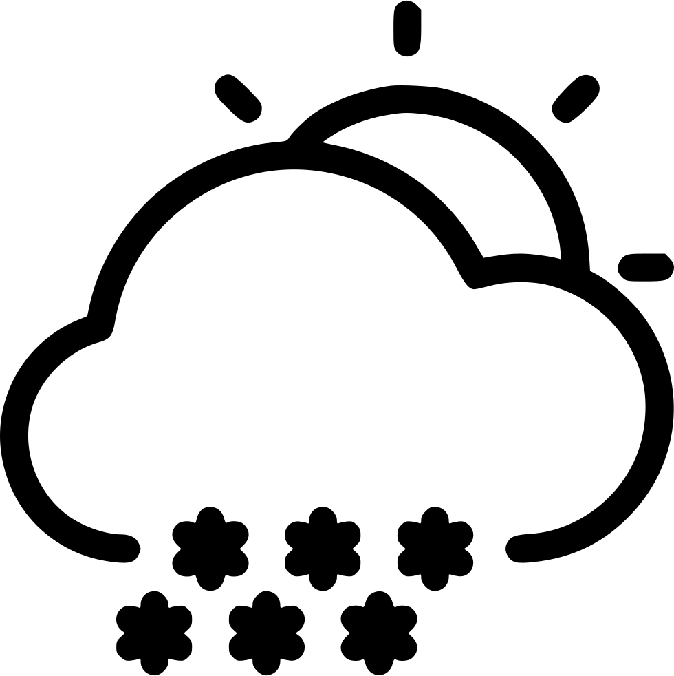 Snow Day - - Rain And Snow Mixed (980x982), Png Download