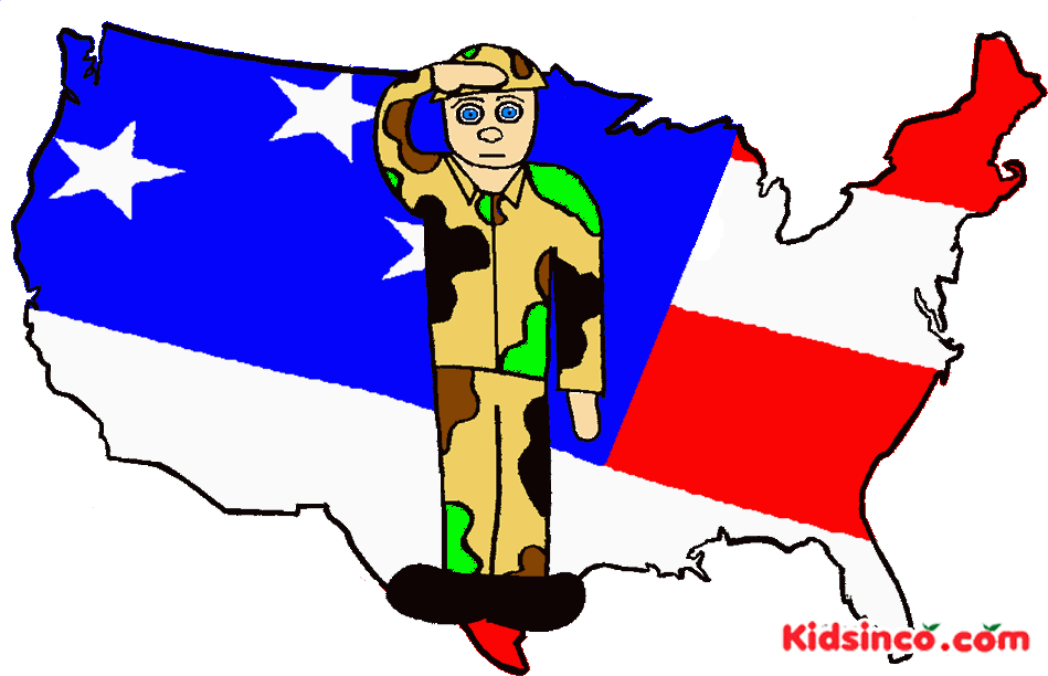 Free Army Pics - Patriotism Clipart (949x612), Png Download