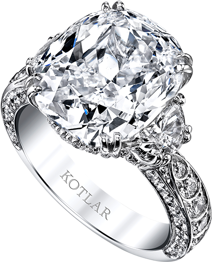 Artisan Pavé - Platinum (561x610), Png Download