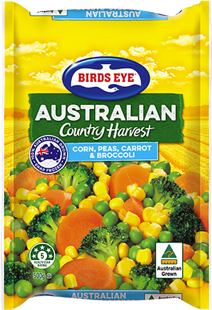 Mixed Vegetables - Birds Eye Country Harvest Mixed Vegetables Peas (560x460), Png Download