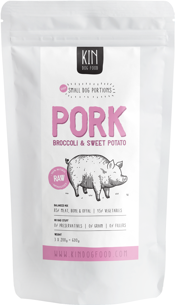 Pork, Broccoli & Sweet Potato 600g - African Grey (877x1080), Png Download
