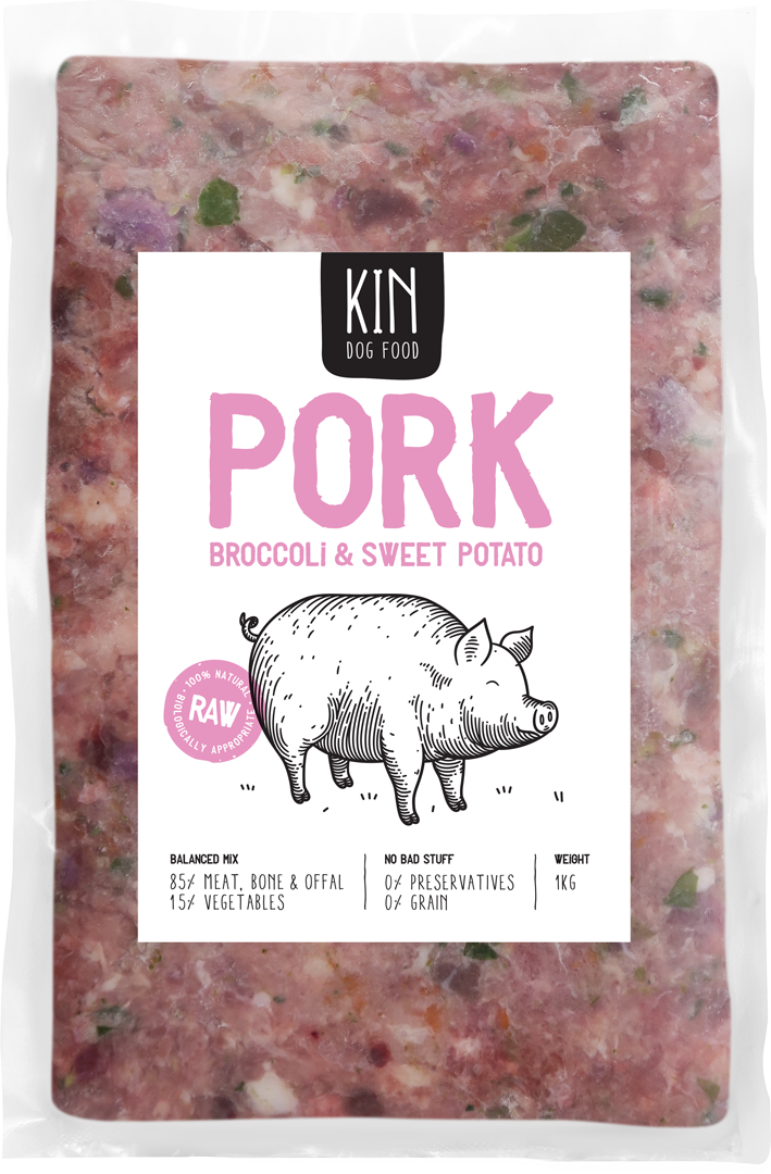 Pork, Broccoli & Sweet Potato - Pork (709x1080), Png Download