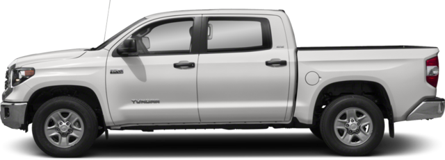 6l V8 2018 Toyota Tundra Truck Sr5 - 2018 Toyota Tundra Long Bed (640x231), Png Download