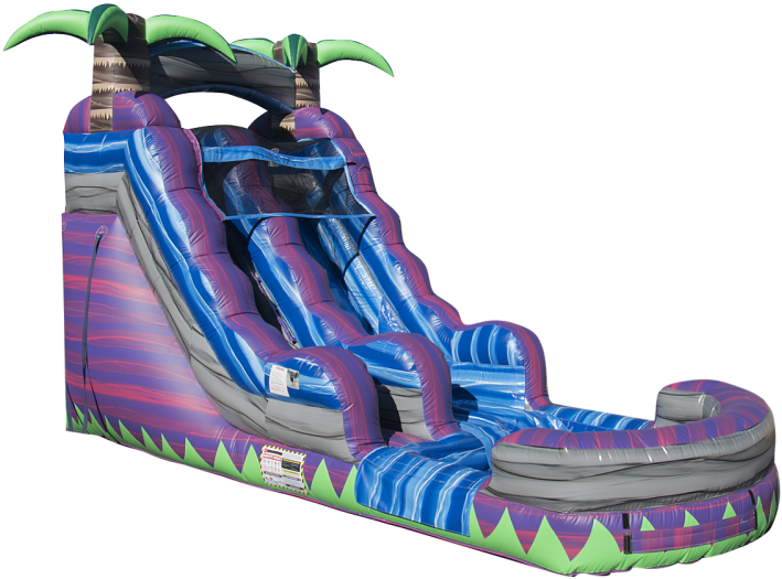 Rent The Purple Crush Water Slide - Water Slide (1000x667), Png Download