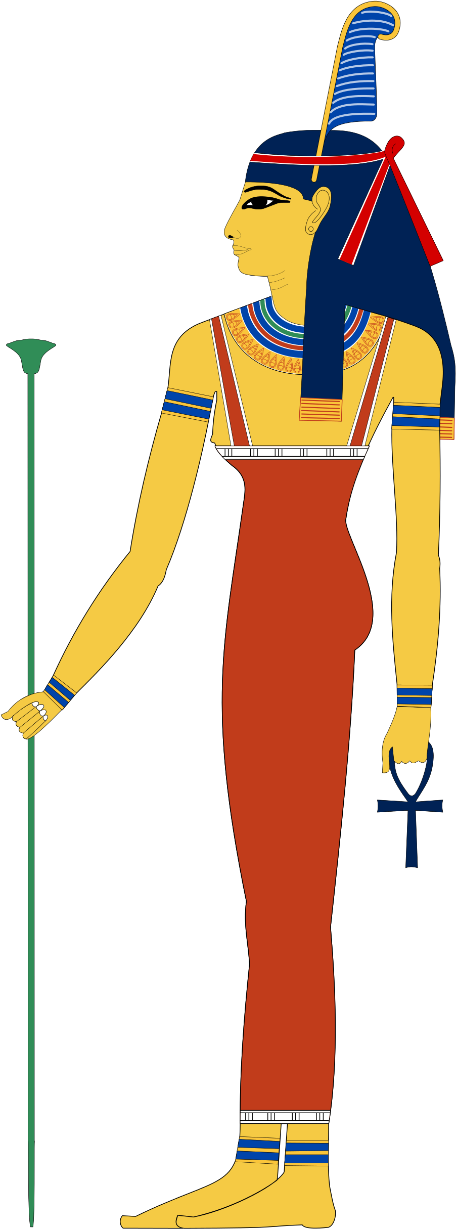 Egyptian Goddess - Free Transparent PNG Download - PNGkey