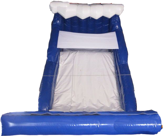 Amazing Wave Water Slide - Water Slide (647x538), Png Download