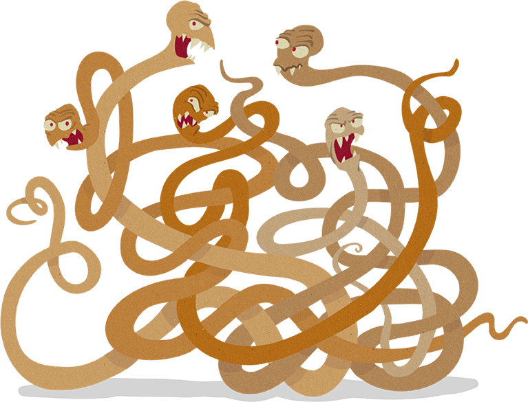 Morchon Et Al - Parasite Clip Art (767x585), Png Download