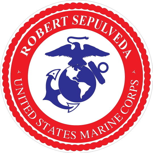 Free Vector Us Marine Logo - Marine Iphone 7 Plus Case (539x539), Png Download