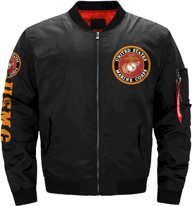 Us Marine Corp Retired Over Print Jacket - Camo Marine Corps Logo Magnet (700x700), Png Download