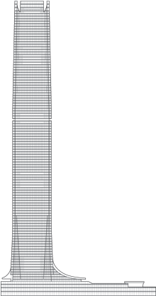 International Commerce Centre - Escalator (350x415), Png Download