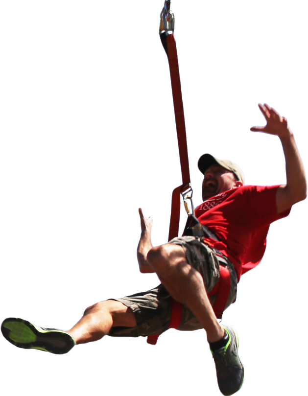 Zipline Png (629x809), Png Download