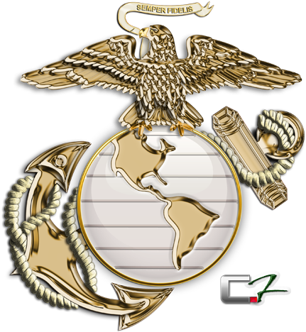 Marine Corps Logo Png Download - Marine Summer: Year 2041 (450x483), Png Download