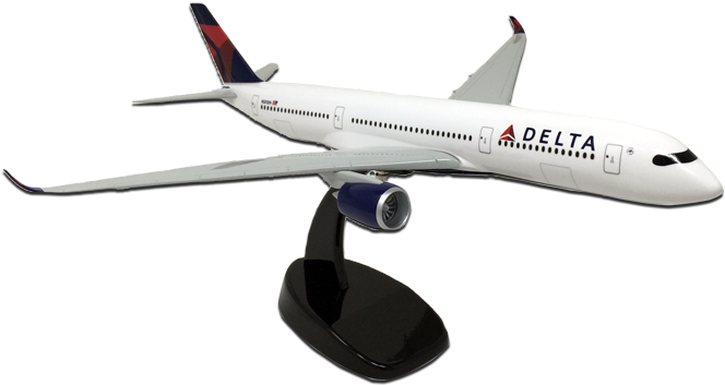Pm Delta A350-900 1/200 Scale - Airbus A350 Xwb (750x750), Png Download