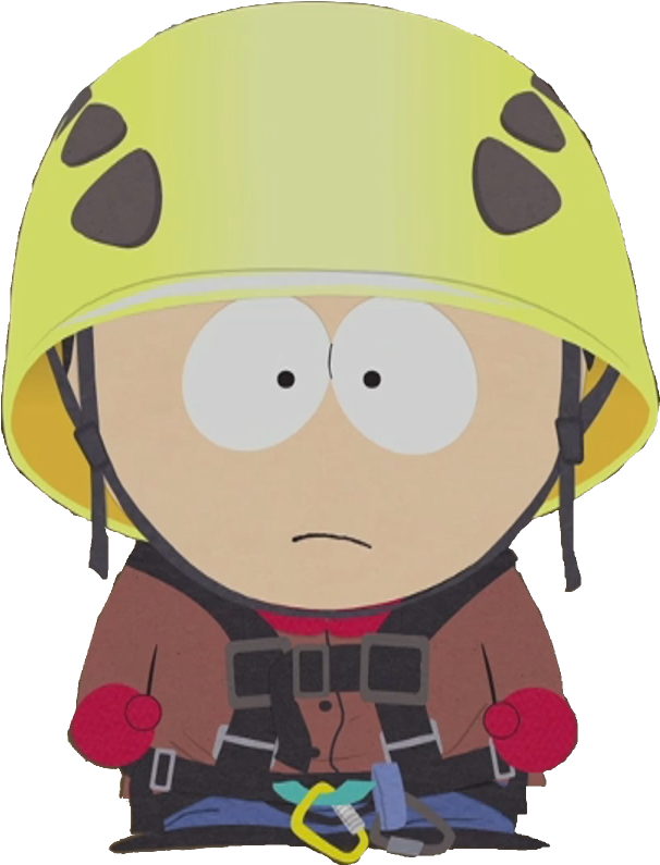 Zipline Gear Stan - Cartoon (625x806), Png Download