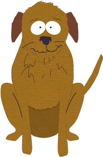 Garland - South Park Dog (960x540), Png Download