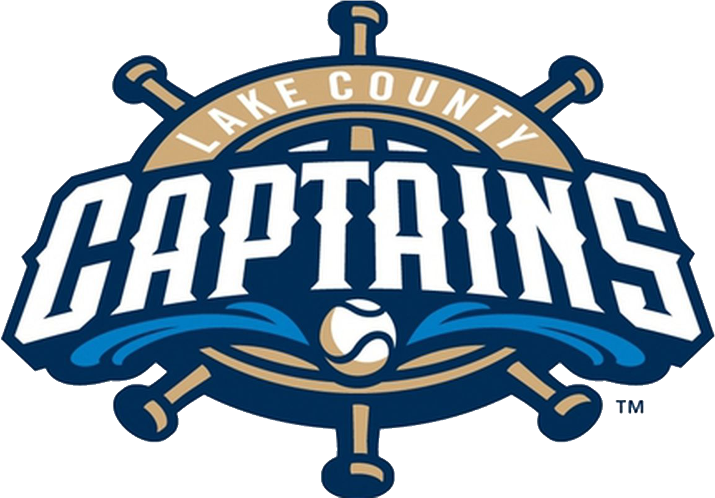 The Logo Of The Minor League Baseball Team Lake County - Lake County Captains Logo (1920x1080), Png Download
