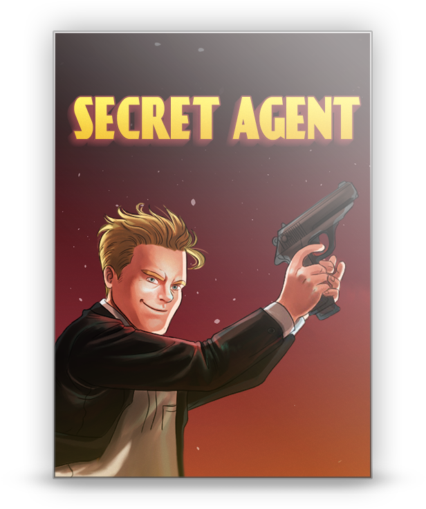 About Secret Agent - Trigger (639x762), Png Download
