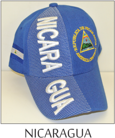 Baseball Caps Hats With Five 3d Embroideries – Countries (480x480), Png Download