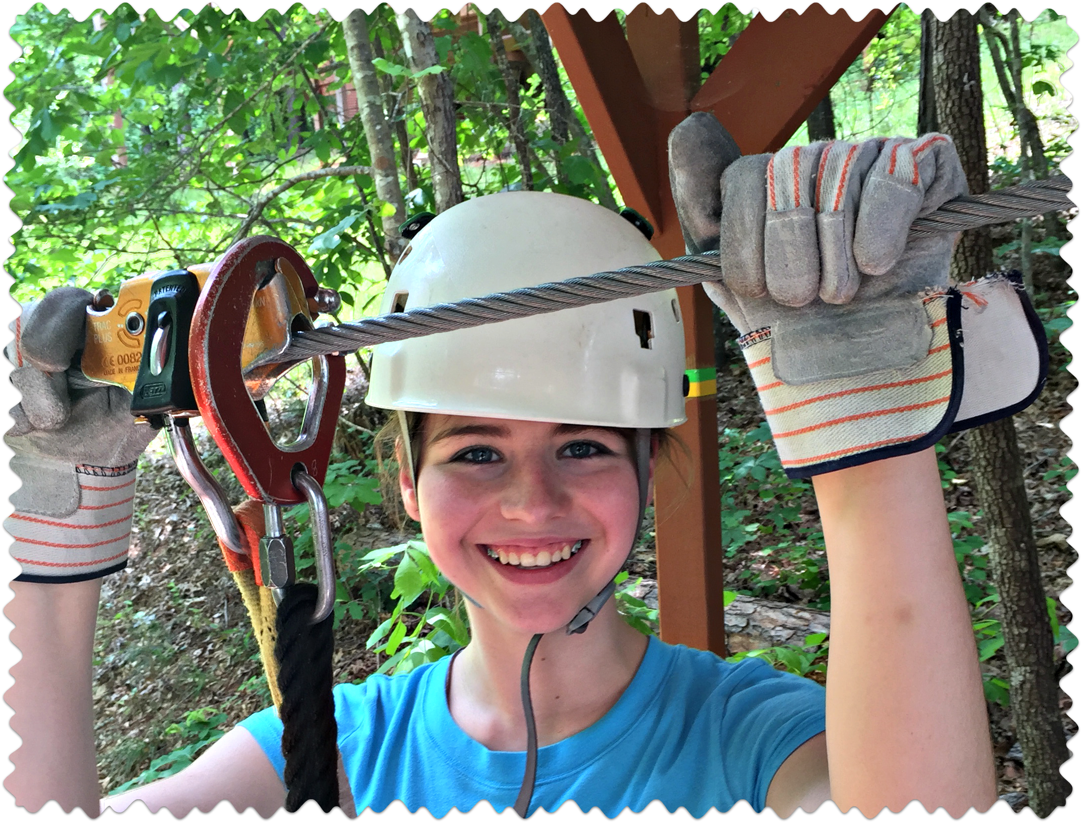 Worlds Best Zipline Canopy Tour - Fun (2186x1663), Png Download