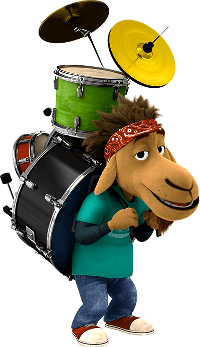 Germur Rock Dog - Rock Dog Germur (399x692), Png Download